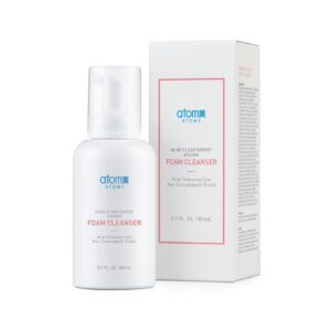 Atomy Acne Clear Foam Cleanser – 1.8% Salicylic Acid Acne Care Deep Cleanser